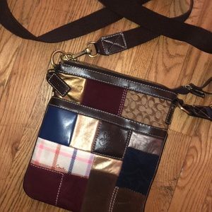 Coach Classic Prints Crossbody Strap Purse